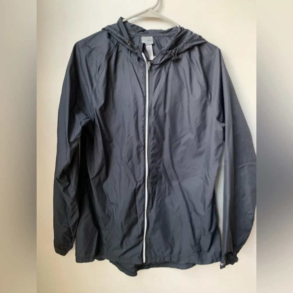 CHAMPION Women’s Black Long Sleeve Full Zipper Front Closure Nylon Jacket